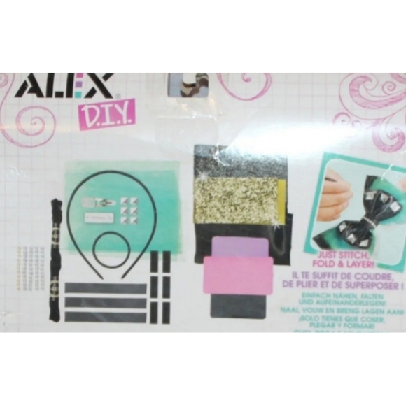 Kids Arts & Crafts DIY Activity Hair Bow Making Kit - Picture 15 of 16